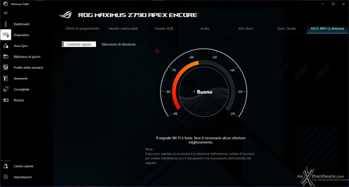 ASUS ROG MAXIMUS Z790 APEX ENCORE 5. Connettività 20