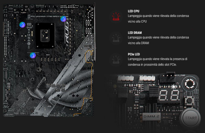 ASUS ROG MAXIMUS Z790 APEX ENCORE 6. Caratteristiche peculiari 13