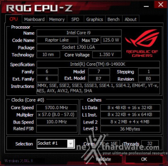 ASUS ROG MAXIMUS Z790 APEX ENCORE 9. Metodologia di prova 2