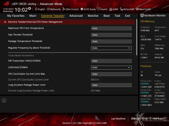 ASUS ROG MAXIMUS Z790 APEX ENCORE 8. UEFI BIOS - Extreme Tweaker 24