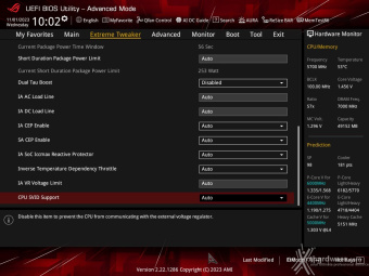 ASUS ROG MAXIMUS Z790 APEX ENCORE 8. UEFI BIOS - Extreme Tweaker 25