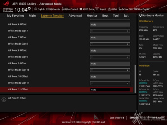 ASUS ROG MAXIMUS Z790 APEX ENCORE 8. UEFI BIOS - Extreme Tweaker 31