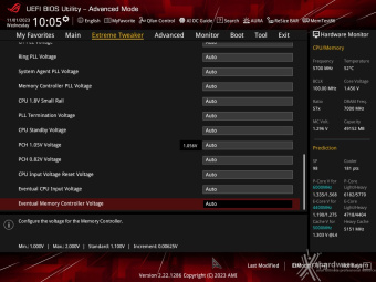 ASUS ROG MAXIMUS Z790 APEX ENCORE 8. UEFI BIOS - Extreme Tweaker 35