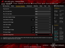 ASUS ROG MAXIMUS Z790 APEX ENCORE 8. UEFI BIOS - Extreme Tweaker 10