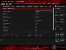 ASUS ROG MAXIMUS Z790 APEX ENCORE 7. UEFI BIOS -  Impostazioni generali 31