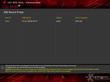 ASUS ROG MAXIMUS Z790 APEX ENCORE 7. UEFI BIOS -  Impostazioni generali 27