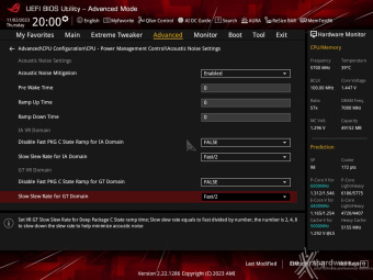 ASUS ROG MAXIMUS Z790 APEX ENCORE 7. UEFI BIOS -  Impostazioni generali 13