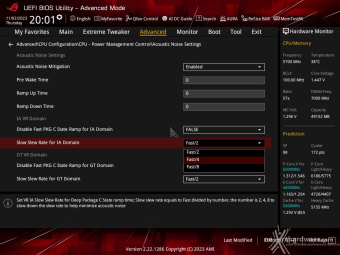 ASUS ROG MAXIMUS Z790 APEX ENCORE 7. UEFI BIOS -  Impostazioni generali 14