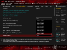 ASUS ROG MAXIMUS Z790 APEX ENCORE 8. UEFI BIOS - Extreme Tweaker 6