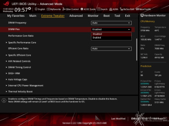 ASUS ROG MAXIMUS Z790 APEX ENCORE 8. UEFI BIOS - Extreme Tweaker 13
