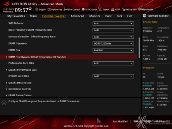 ASUS ROG MAXIMUS Z790 APEX ENCORE 8. UEFI BIOS - Extreme Tweaker 14