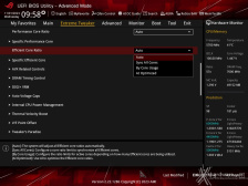 ASUS ROG MAXIMUS Z790 APEX ENCORE 8. UEFI BIOS - Extreme Tweaker 9