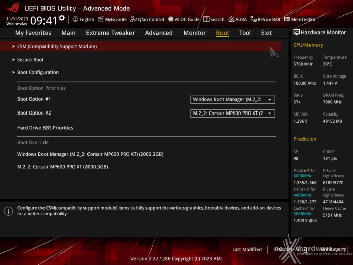 ASUS ROG MAXIMUS Z790 APEX ENCORE 7. UEFI BIOS -  Impostazioni generali 24