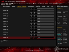 ASUS ROG MAXIMUS Z790 APEX ENCORE 8. UEFI BIOS - Extreme Tweaker 45