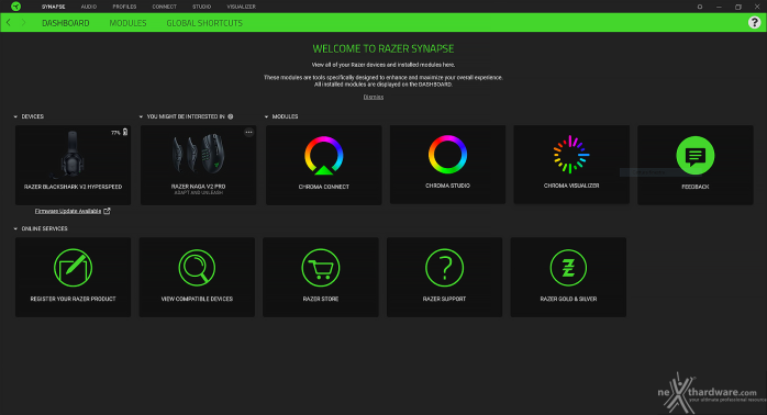 Razer BlackShark V2 HyperSpeed 4. Razer Synapse 3 1