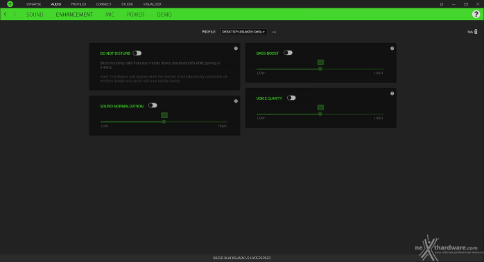 Razer BlackShark V2 HyperSpeed 4. Razer Synapse 3 4