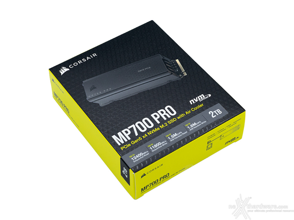 Test : le SSD MP700 PRO 2 TB de Corsair 