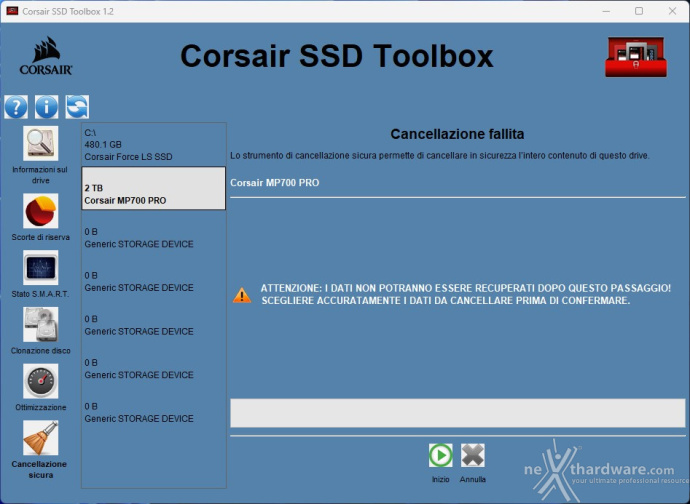 CORSAIR MP700 PRO 2TB 2. Firmware - TRIM - SSD Toolbox 4