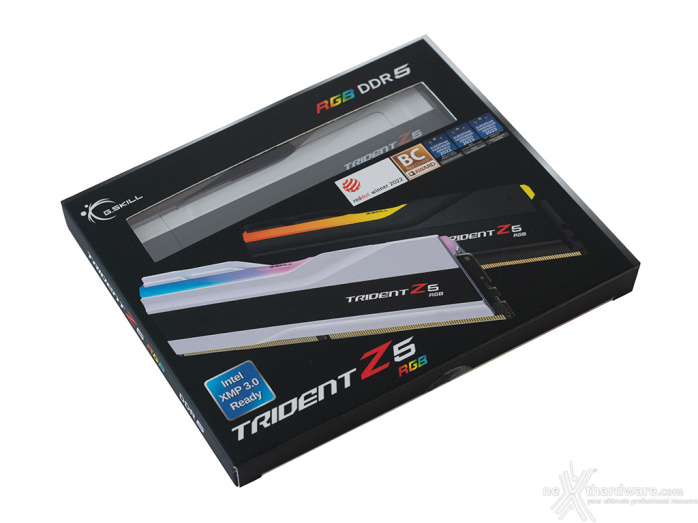 G.SKILL Trident Z5 RGB DDR5-7600 48GB 1. Presentazione delle memorie 1
