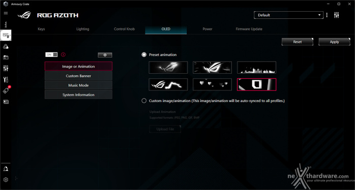 ASUS ROG Azoth 5. Software di gestione - ROG Armoury Crate 4