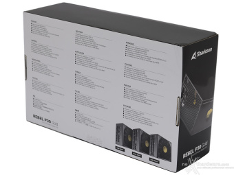 Sharkoon REBEL P30 Gold 1000W 1. Packaging & Bundle 2