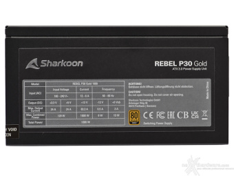 Sharkoon REBEL P30 Gold 1000W 2. Visto da vicino 7