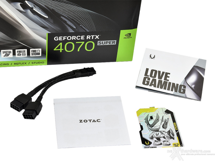 ZOTAC GeForce RTX 4070 SUPER Twin Edge 1. Packaging & Bundle 6