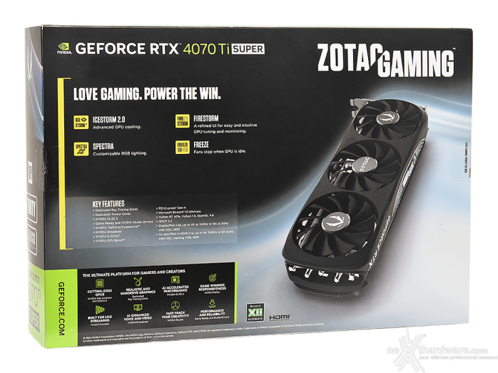 ZOTAC GeForce RTX 4070 Ti SUPER Trinity Black 1. Packaging & Bundle 2