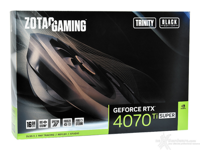 ZOTAC GeForce RTX 4070 Ti SUPER Trinity Black 1. Packaging & Bundle 1