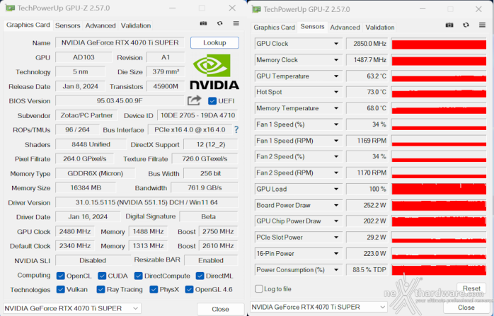 ZOTAC GeForce RTX 4070 Ti SUPER Trinity Black 13. Overclock 4