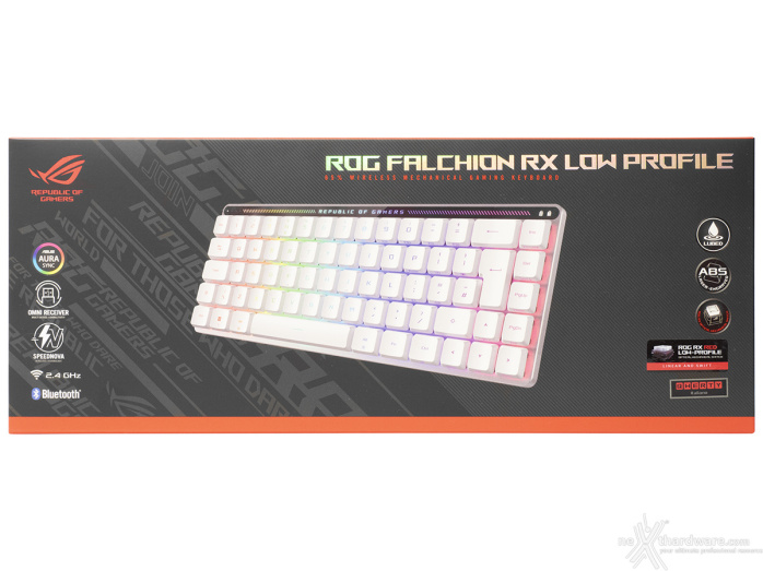 ASUS ROG Falchion RX Low Profile 1. Packaging & Bundle 1