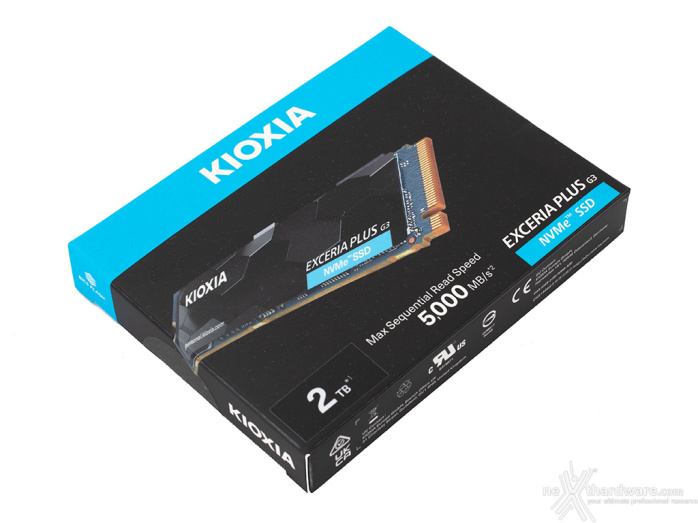 KIOXIA EXCERIA PLUS G3 SSD 2TB 1. Visto da vicino 1