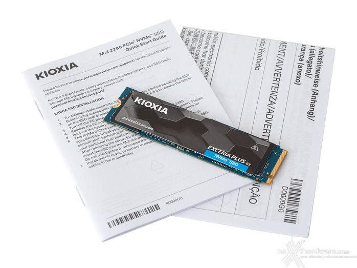 KIOXIA EXCERIA PLUS G3 SSD 2TB 1. Visto da vicino 4