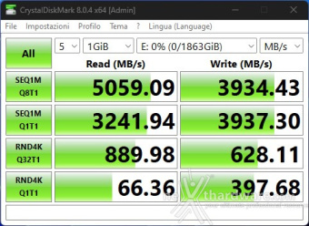 KIOXIA EXCERIA PLUS G3 SSD 2TB 10. CrystalDiskMark 8.0.4 4