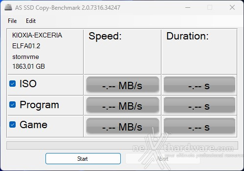 KIOXIA EXCERIA PLUS G3 SSD 2TB 11. AS SSD Benchmark 2