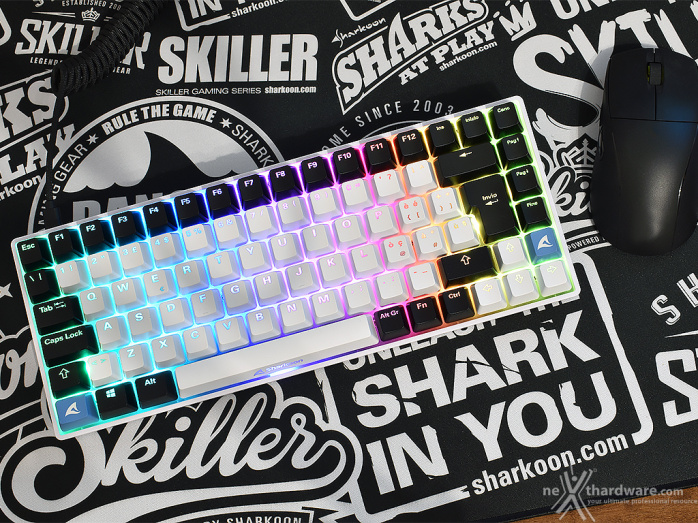 Sharkoon SKILLER SGK50 S3 White 4. Prova sul campo 2