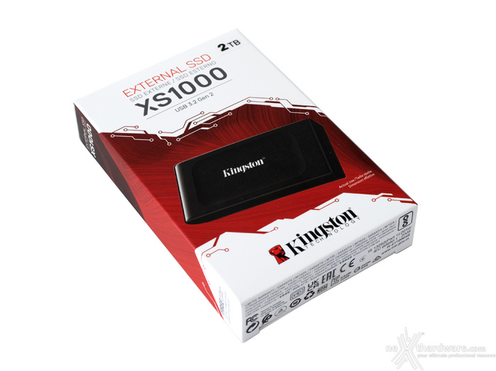 Kingston XS1000 2TB 1. Packaging & Bundle 1