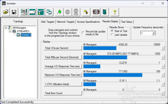 Kingston XS1000 2TB 5. IOMeter 4