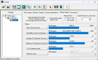 Kingston XS1000 2TB 5. IOMeter 6