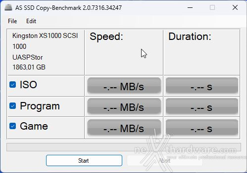 Kingston XS1000 2TB 6. AS SSD Benchmark 2