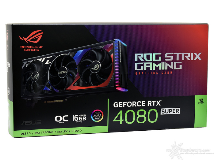 ASUS ROG Strix GeForce RTX 4080 SUPER OC 1. Packaging & Bundle 1
