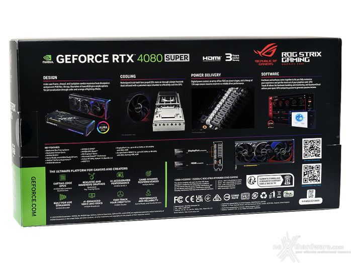ASUS ROG Strix GeForce RTX 4080 SUPER OC 1. Packaging & Bundle 2
