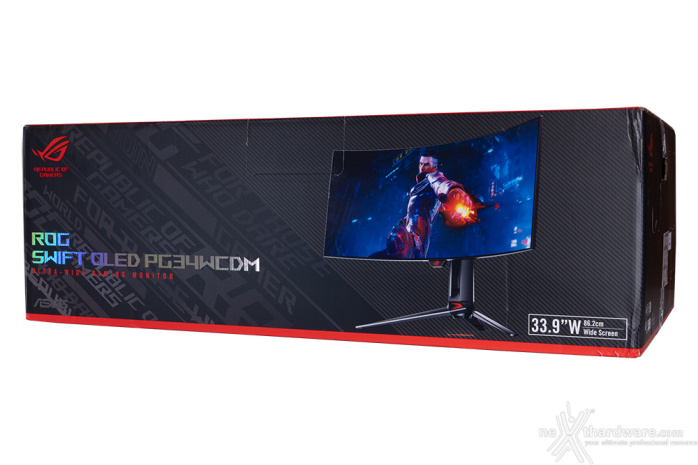 ASUS ROG Swift OLED PG34WCDM 1. Packaging & Bundle 1