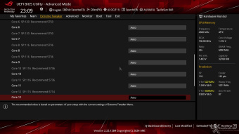 ASUS ROG CROSSHAIR X870E HERO 8. UEFI BIOS - Extreme Tweaker 13