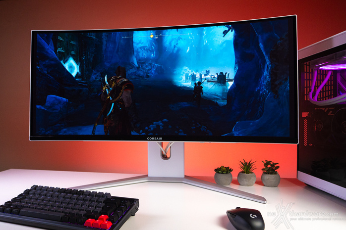 CORSAIR XENEON 34WQHD240-C QD-OLED 6. Prova sul campo 2