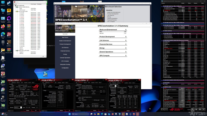 ASUS ROG MAXIMUS Z890 HERO 15. Overclock, temperature e consumi 7