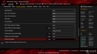 ASUS ROG MAXIMUS Z890 APEX 8. UEFI BIOS - Extreme Tweaker 17