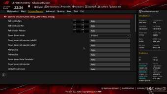 ASUS ROG MAXIMUS Z890 APEX 8. UEFI BIOS - Extreme Tweaker 34