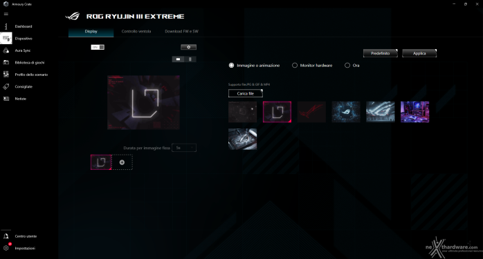 ROG RYUJIN III 360 ARGB EXTREME 5. Armoury Crate 3