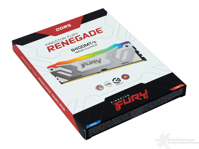 Kingston FURY Renegade DDR5 CUDIMM RGB White 1. Presentazione delle memorie 1